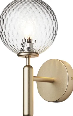 Miira Wall, brass / optic clear