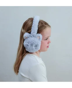 Mimi & Lula - Ørevarmere - Grey Kitty Cat