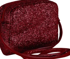 Mimi & Lula - Skuldertaske - Rød glitter