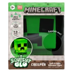Minecraft Creeper SquishyGLO Silicone Lampe