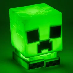 Minecraft Creeper SquishyGLO Silicone Lampe