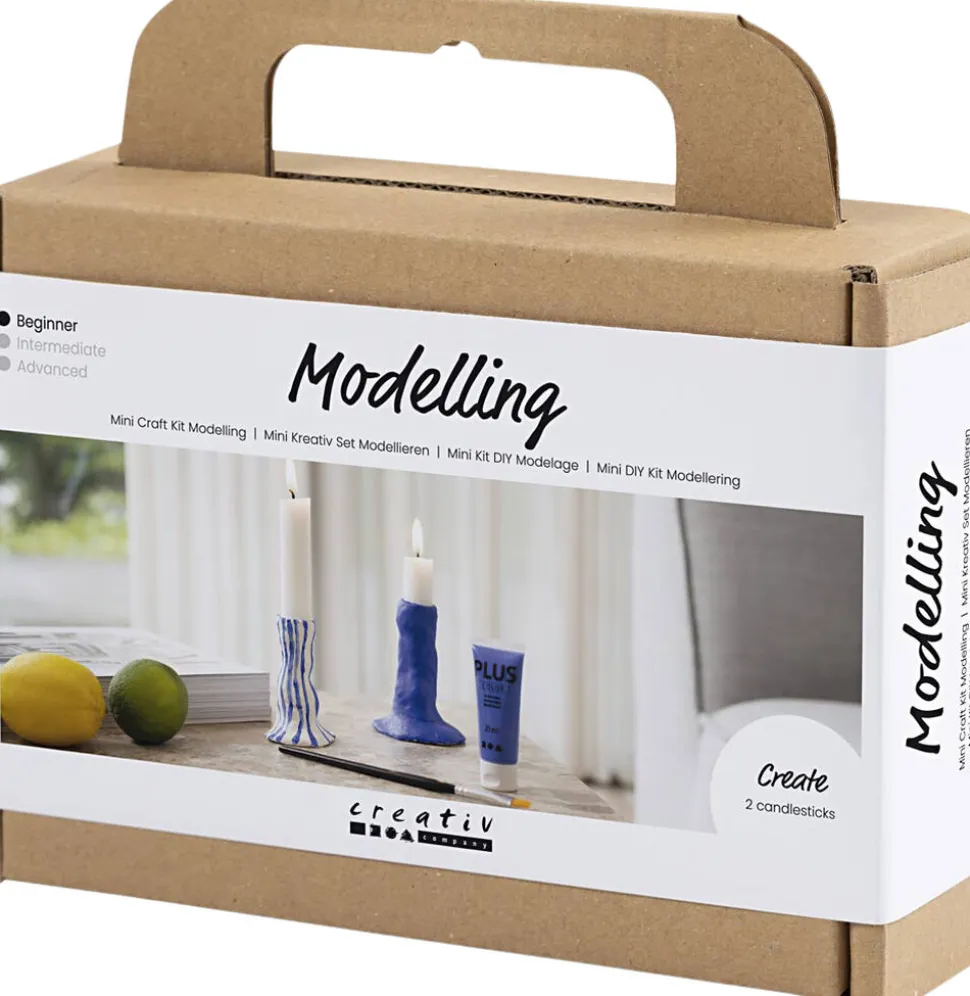 Mini DIY Kit Modellering, Lysestage
