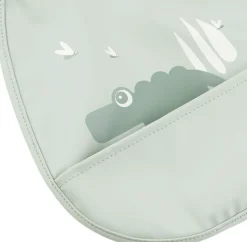 Mini hagesmæk m/lomme 2 stk. Croco Grøn