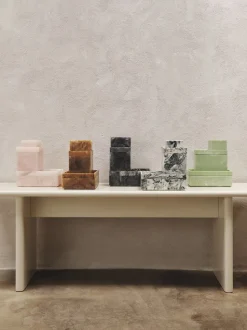 Mist Box - 7,5 x 10 - Emerald Off-white