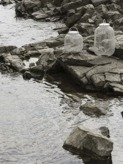 Mobile LED Lamp -LITO- Colour Silk Gray Size L