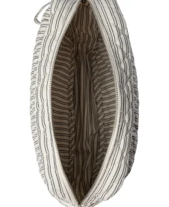 Moira Off White / Black Double Stripe