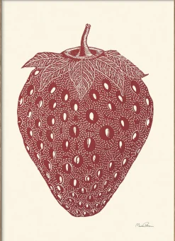 Monika Petersen Art Prints - Strawberry