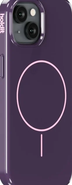 Mono Case Magsafe iPhone 15/14/13 Deep Plum/Pink