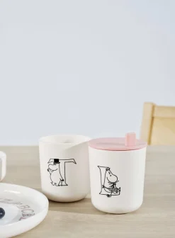 Moomin ABC tallerken Ø 20 cm Moomin salmon