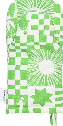 Moomin Arabia grydehandske Fest grøn