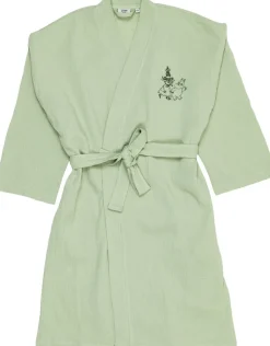 Moomin Arabia muslin badekåbe L/XL grøn GOTS