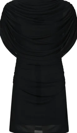 Mottuna Drapy Mesh Dress