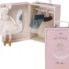 Moulin Roty - Ballerina mus i kuffert 26 cm - Suzies gardero