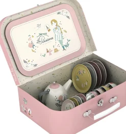 Moulin Roty - Tesæt i kuffert 14 dele - Les Parisiennes