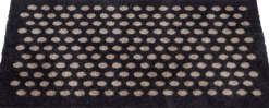 Måtte 40x60 cm, dot sort/sand