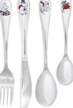 Mumi bestiksæt Vinter 4 dele