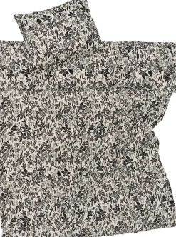 Mumi sengesæt 140x200 Lilje sort/hvid