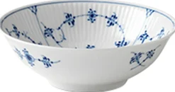 Musselmalet Riflet 35 cl. portionsskål