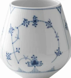 Musselmalet Riflet 2 cm. vase - lille