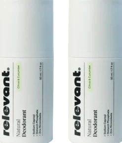 Natural Deodorant Citrus & Cucumber Duo Pack