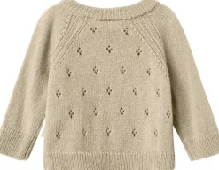 NBNNALIO WOOL LS WRAP KNIT LIL