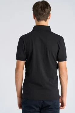 Needle drop polo S/S