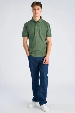 Needle drop polo S/S