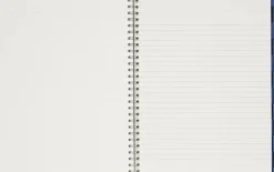 NELA notebook - Large, Blue check