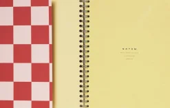 NELA notebook - Medium, Orange check