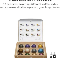 Nespresso Vertuo Pop coffee machine fraDeLonghi, Liquorice Bl