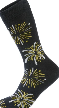 New year bamboo sock
