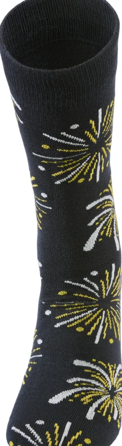New year bamboo sock