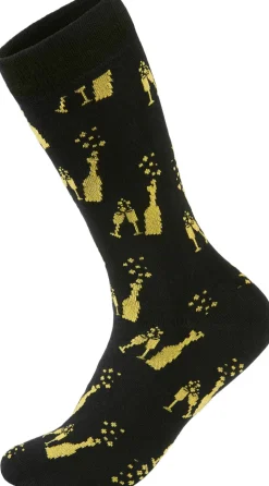 New year bamboo sock