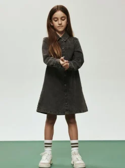 NKFJEANNIE LS DNM DRESS 2133-FT B