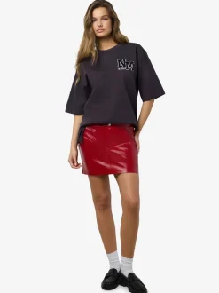 NMKANE NW VINYL SHORT SKIRT