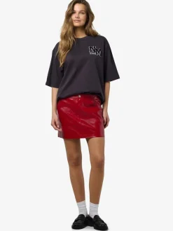 NMKANE NW VINYL SHORT SKIRT