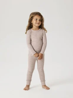 NMNWAX WOOL RIB LS TOP NOOS