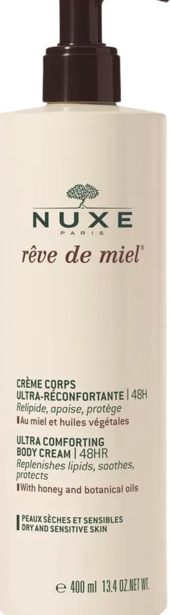 NUXE Rêve de Miel®48-hr Ultra-Comforting Body Cream 400 ml