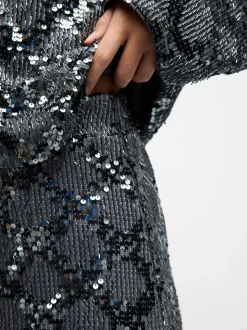 OBJLEA HW SHORT SKIRT 141