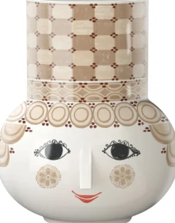 Olga Vase H35 cm sand