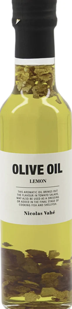 Olivenolie 99,5% med citronskal og citronaroma, 25 cl.
