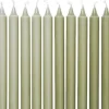 Ombre Candles - Set of 24 - Khaki