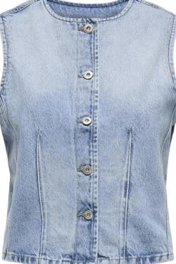 ONLAYA S/L FITTED DNM VEST TAI