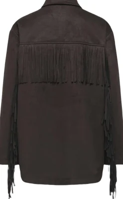ONLWILLA FRINGES FAUX SUEDE JACKET
