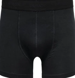 ONSFITZ BAMBOO BOXER LOGO 3-PACK NO