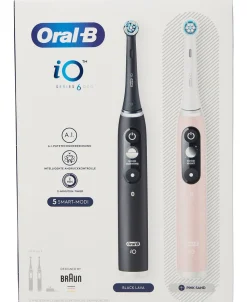 Oral-B iO Series 6 Black Lava/Pink DUO