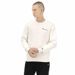 Organic Cotton Blend Small Script Logo sweatshirt