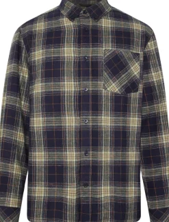Organic Cotton Checked Flannel Shirt GOTS