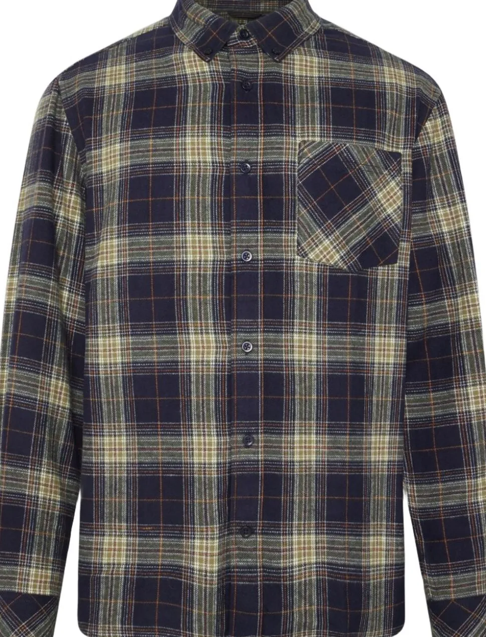 Organic Cotton Checked Flannel Shirt GOTS