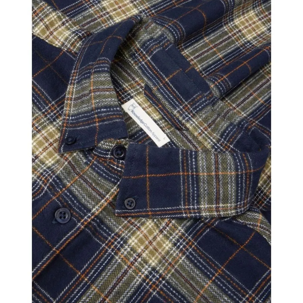 Organic Cotton Checked Flannel Shirt GOTS
